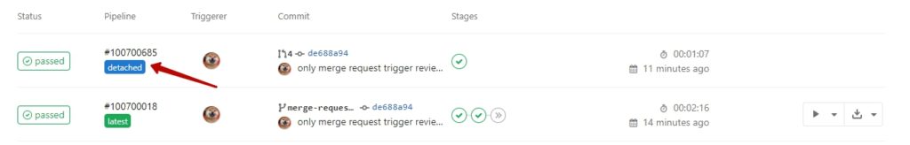 Теперь Review App создается только при создании Merge Request